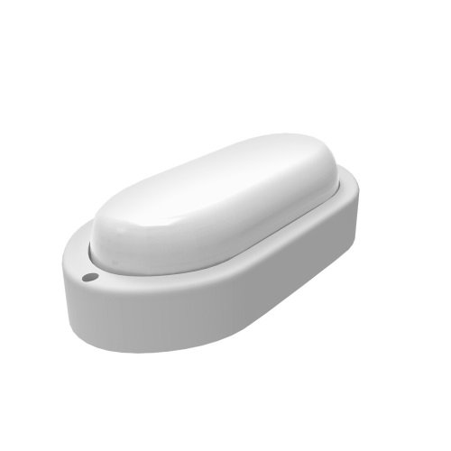 Светильник ЖКХ Elementary овал 15W 1100lm 4000K 160-260V IP65 200*98*46мм белый LED
