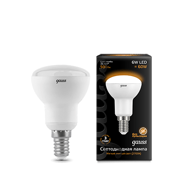 Лампа  R50 6W 500lm 2700K Е14 LED