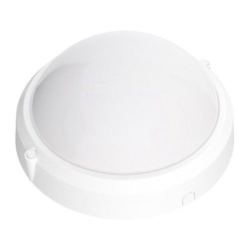 Светильник ЖКХ ECO 2.0 круг 12W 1000lm 6500K 160-260V IP54 D175*76мм белый