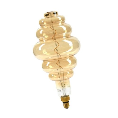 Лампа Filament Honeycomb 6W 420lm 2400К Е27 golden flexible LED