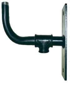 Кронштейн крепления на вертикальную поверхность КВП-16-3/4