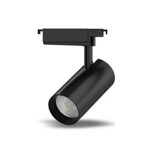 Светильник трековый цилиндр 32W 2940lm 4000K 180-220V IP20 75*216мм черный линза 36º LED