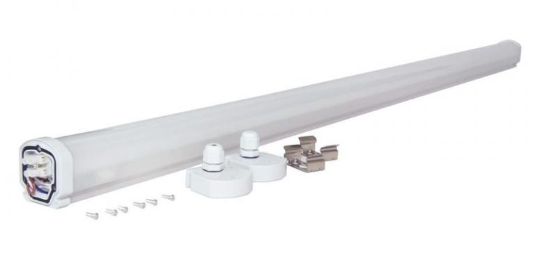 Линейный светодиодный LED светильник TD-1200-36W влагозащищенный IP65 для автомоек покрасочных камер