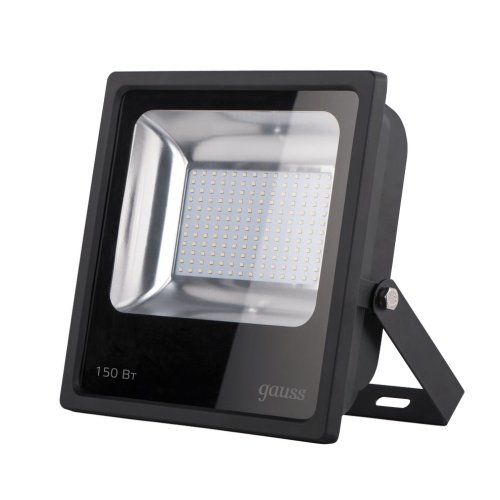 Прожектор Qplus 150W 18000lm 6500K 175-265V IP65 черный LED