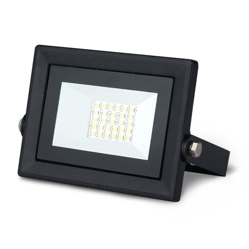 Прожектор Qplus 20W 2000lm 6500K 200-240V IP65 черный LED