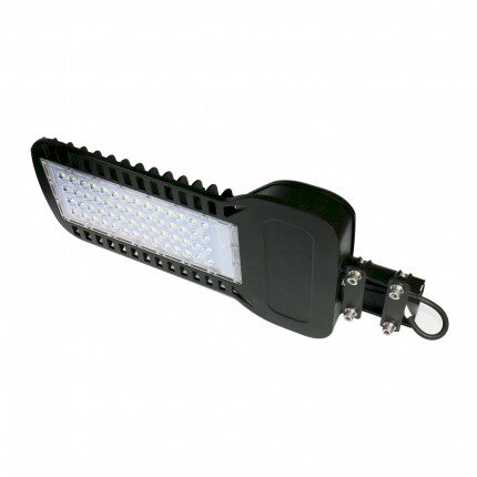Светильник уличный Qplus 120W 14400lm 5000K 120-260V IP65 535*260*64мм черный КСС "Ш" LED