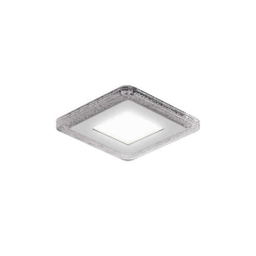 Светильник Bubbles кв3+3W, 350lm 3000K 180-265V IP20 монт Ø80 103*103*31мм 3 реж LED