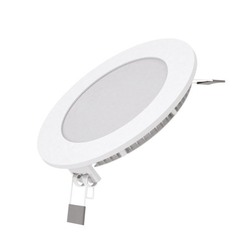Светильник Slim круг 6W 360lm 3000K 180-265V IP20 монтаж Ø105 120*22 LED
