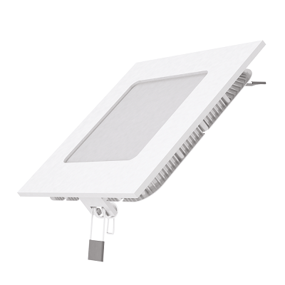 Светильник Slim квадрат 6W 360lm 3000K 180-265V IP20 монтаж Ø105*105 120*120*22 LED