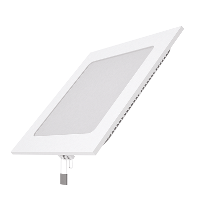 Светильник Slim квадрат 12W 800lm 3000K 180-265V IP20 монтаж Ø155*155 170*170*22 LED