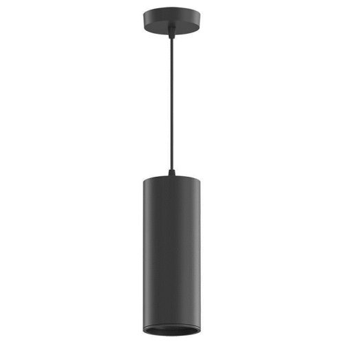 Светильник Overhead подвесной цилиндр 12W 920lm 4100K 170-240V IP20 79*200мм черный LED
