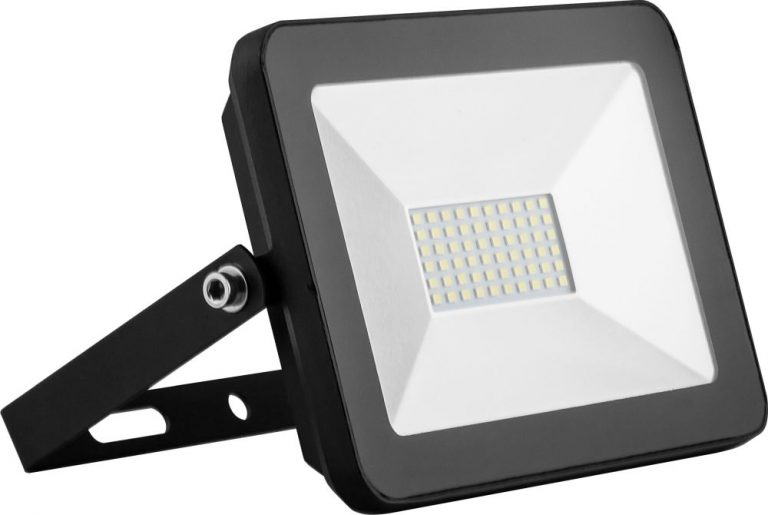 Прожектор SFL90-20 2835SMD 20W 4000K AC220V/50Hz IP65, черный в компактном корпусе 135*95*40 мм