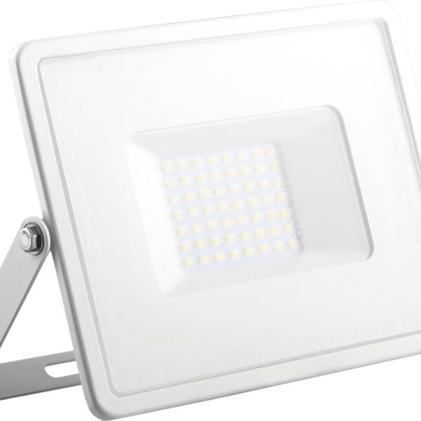 Прожектор SFL90-50 2835 SMD 50W 6400K AC220V/50Hz IP65, белый в компактном корпусе, 221*152*40 мм