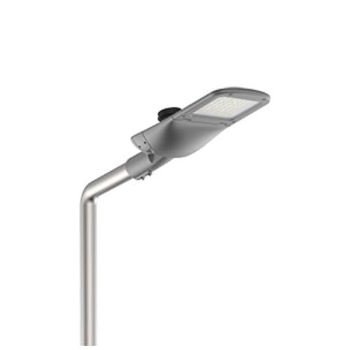 Светодиодный светильник  уличный Tornado Road крепление на консоль 30 Вт 2700 K 1..10V NEMA RAL7045 серый муар