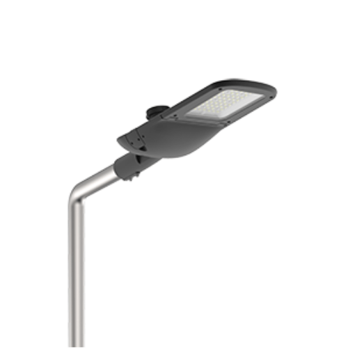 Светодиодный светильник уличный Tornado Road крепление на консоль 80 Вт 2700 K 1..10V NEMA RAL9005 черный муар