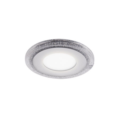 Светильник Bubbles круг 3+3W, 350lm 3000K 180-265V IP20 монтаж Ø80 103*31мм 3 режима LED