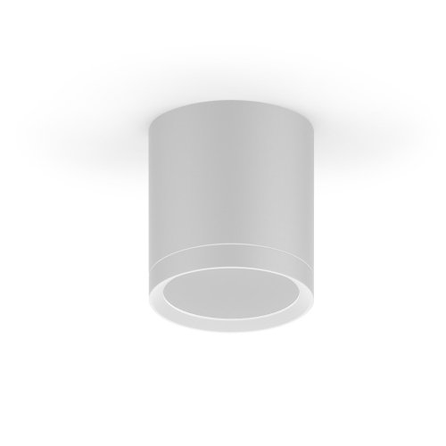 Светильник Overhead накл цил 6W 400lm 3000K 170-240V IP20 68*75мм белый с расс LED