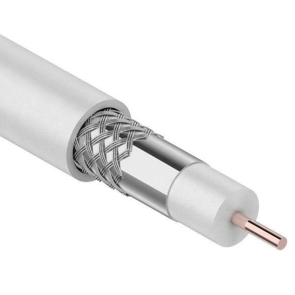 Кабель коаксиальный RG-6, CCS, 75 Ом,LE (бухта 100м)