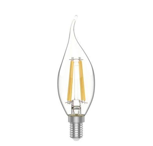 Лампа Basic Filament Свеча на ветру 4,5W 400lm 2700К Е14 LED