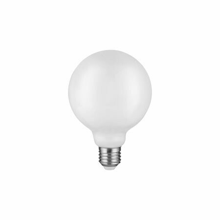 Лампа Filament G125 10W 1070lm 3000К Е27 milky диммируемая LED