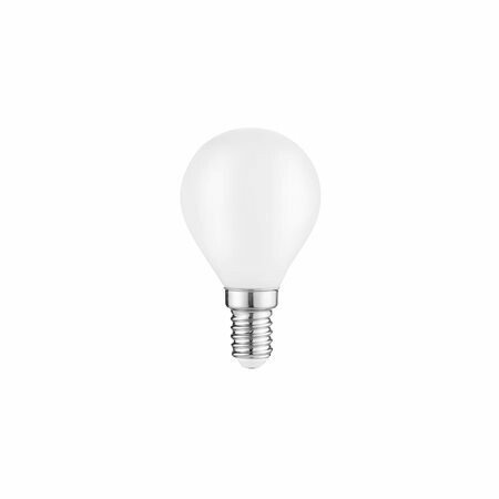 Лампа Filament Шар 9W 590lm 3000К Е14 milky диммируемая LED