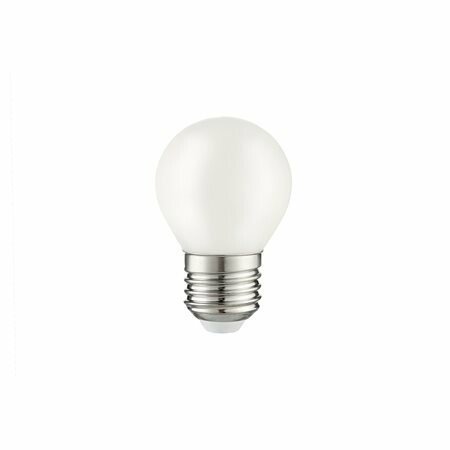 Лампа Filament Шар 9W 610lm 4100К Е27 milky диммируемая LED