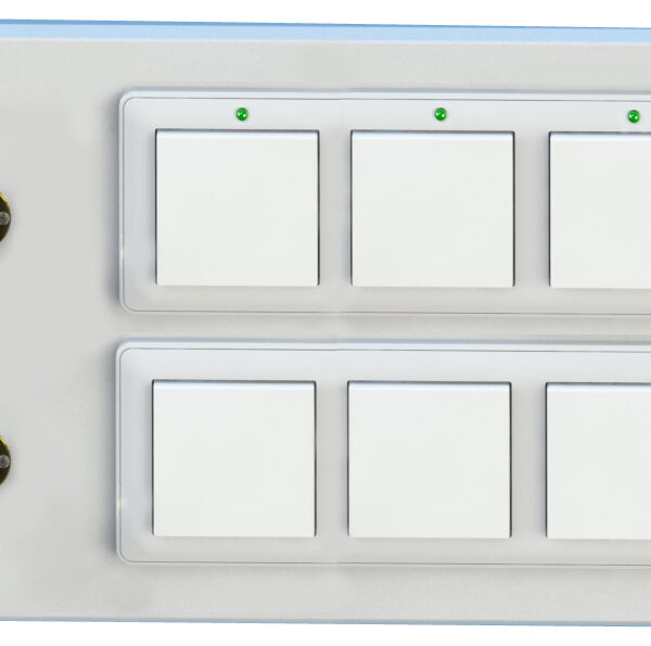 Панель розеточная ЭЩР-П-6К-ВС-МЕТ