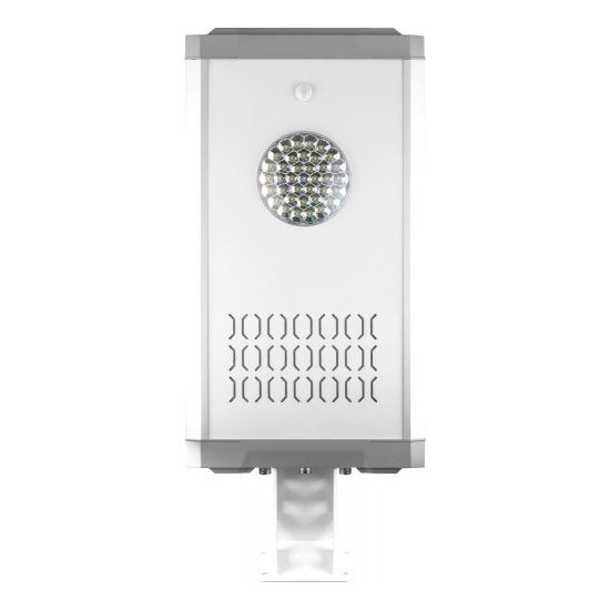 Светильник SP2334 уличный на солнечной батарее 15W, 6400К, с датчиком движения, IP65, серый, 625*310*85мм