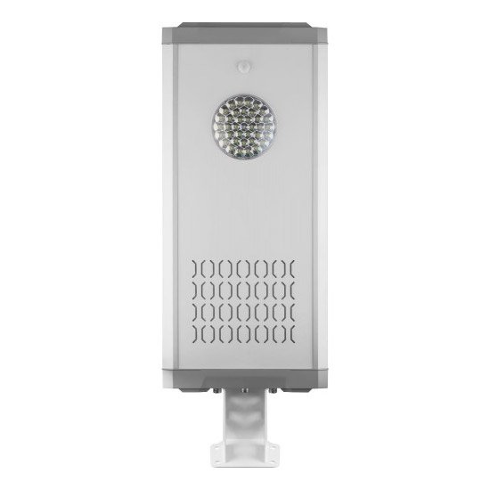 Светильник SP2335 уличный на солнечной батарее 20W, 6400K, с датчиком движения, IP65, серый, 673*310*95мм
