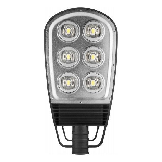 Трассовый светильник SP2556 уличный 6LED*25W - 6400K 90-265V 50/60Hz цвет серебро (IP65), 700*350*90mm