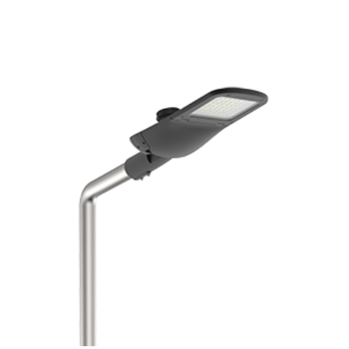 Светодиодный светильник уличный Tornado Road крепление на консоль 40 Вт 2700 K 1..10V NEMA RAL9005 черный муар