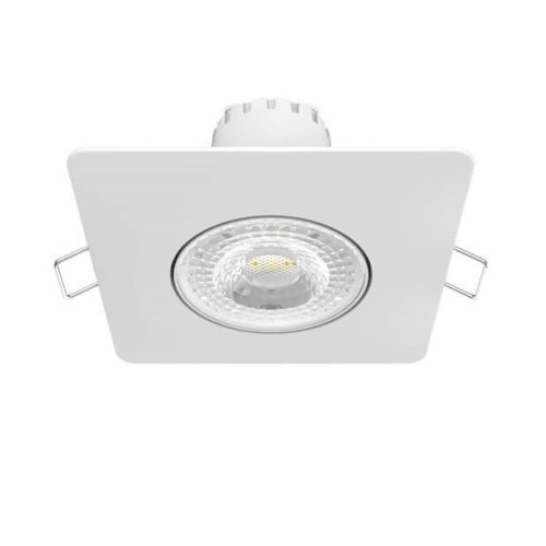 Светильник Gauss Downlight квадрат 6W 500lm 3000K 100-265V IP20 монтаж Ø65 90*56мм белый LED